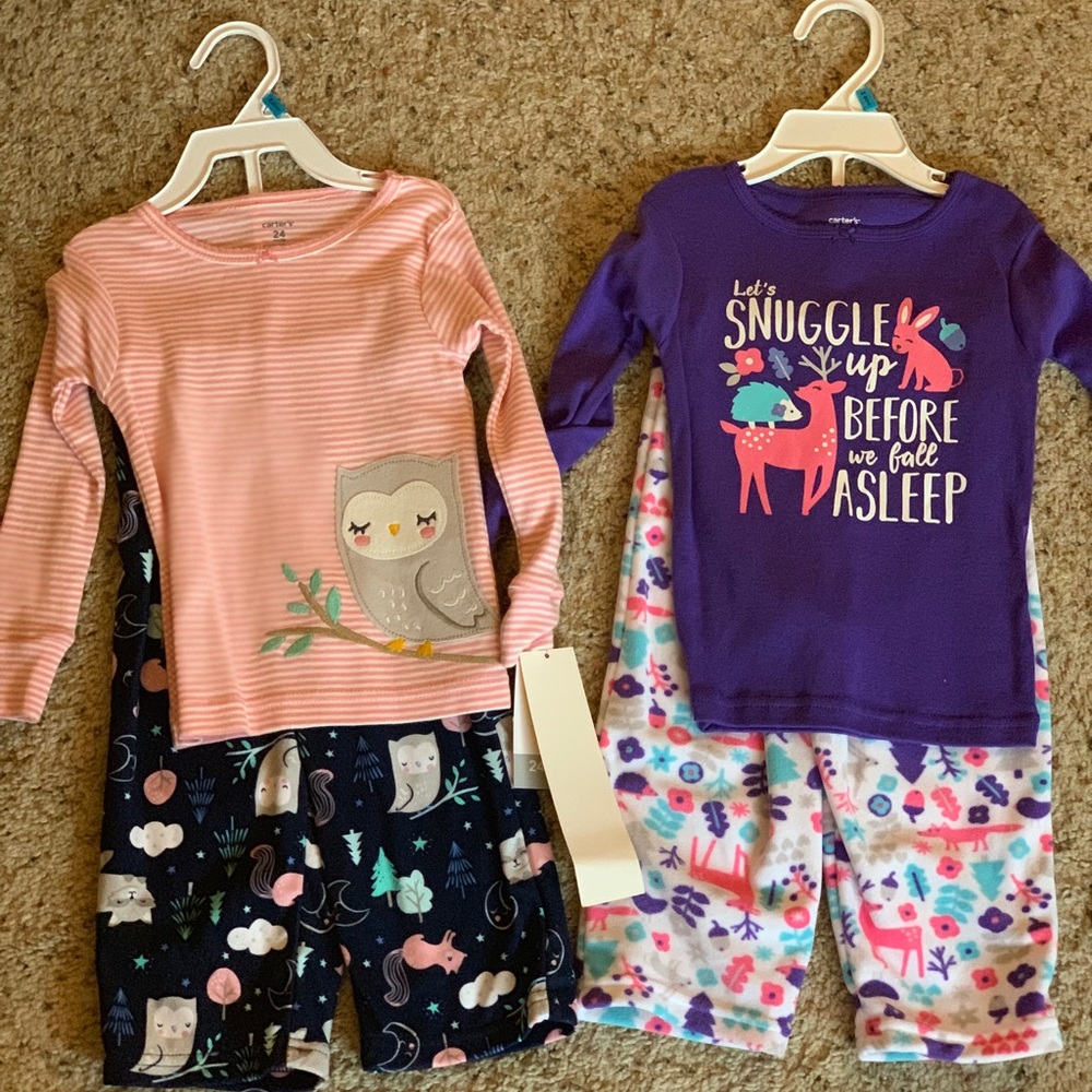Two NWT Jammie Sets